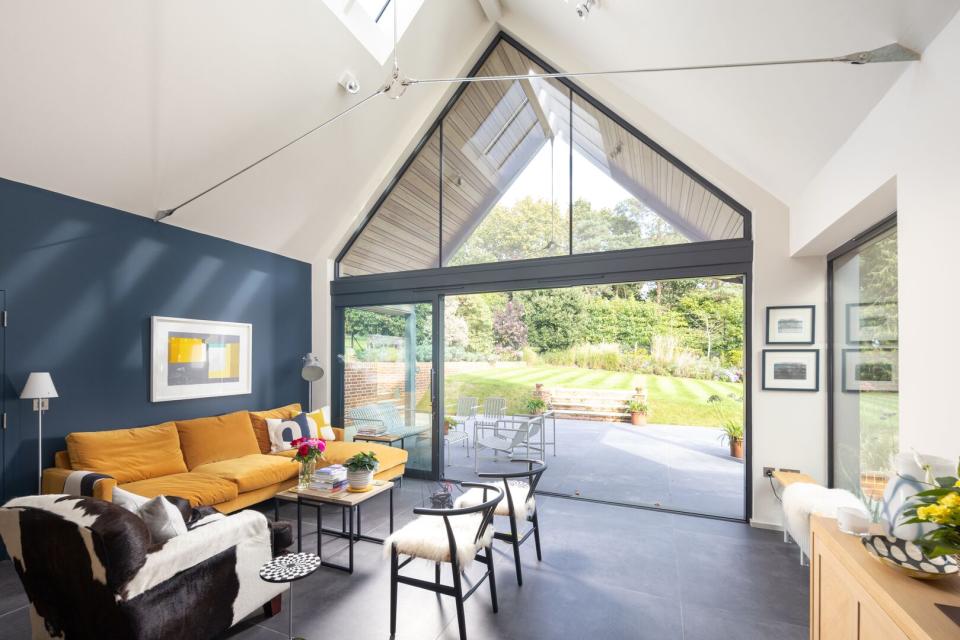 Interieur met stalen details Interieur met stalen details